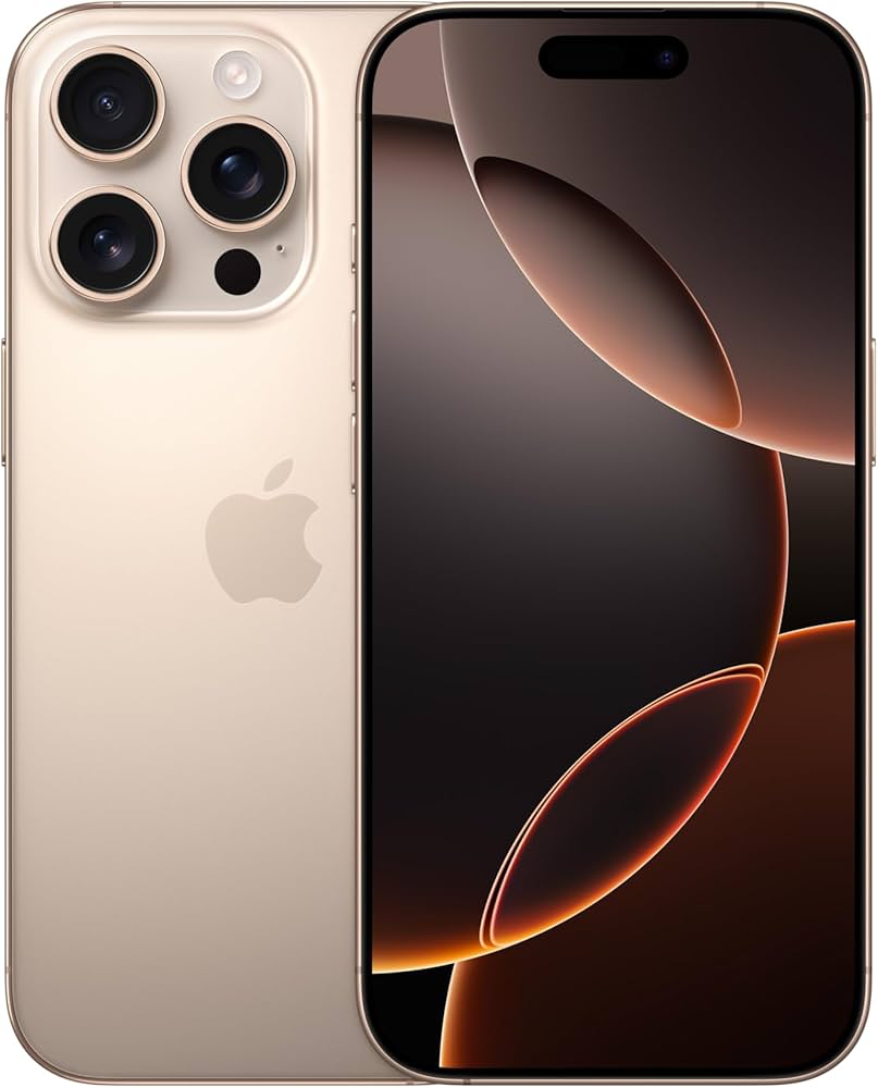 Apple Iphone 16 Pro (256GB) | 15.93 cm (6.3″) Display with Promotion up to 120Hz, A19 Pro Chip
